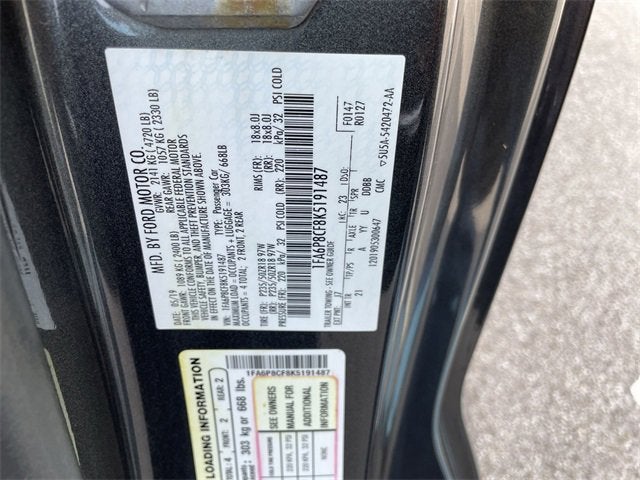 2019 Ford Mustang GT