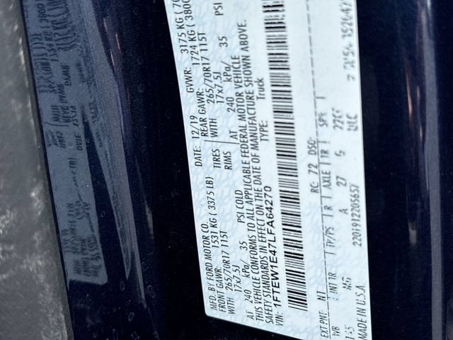 2020 Ford F-150 XLT