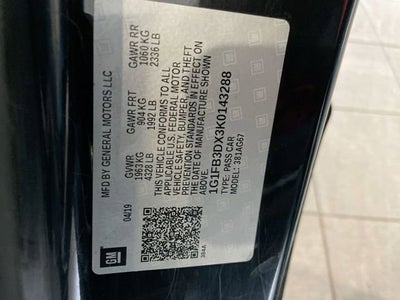 2019 Chevrolet Camaro 1LT