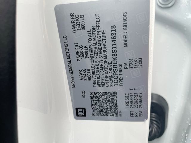 2025 Chevrolet Colorado WT/LT