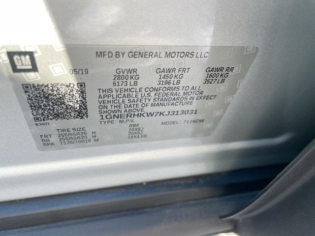2019 Chevrolet Traverse LT Leather