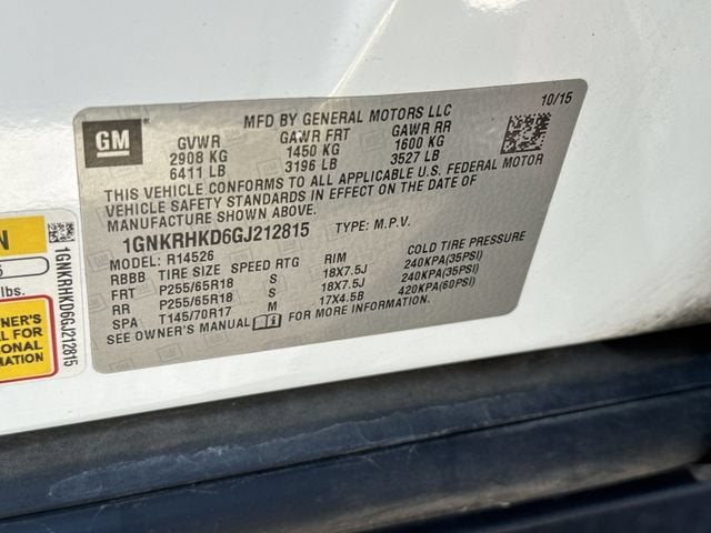 2016 Chevrolet Traverse LT