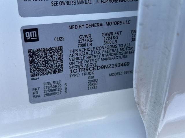 2022 GMC Sierra 1500 Limited Elevation