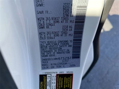 2024 Nissan Frontier SV