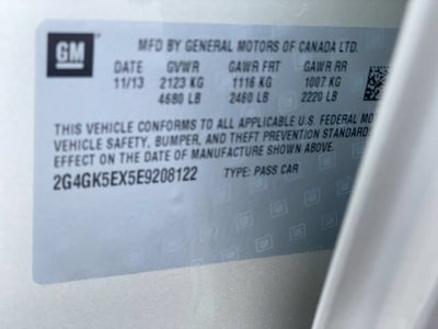 2014 Buick Regal Turbo