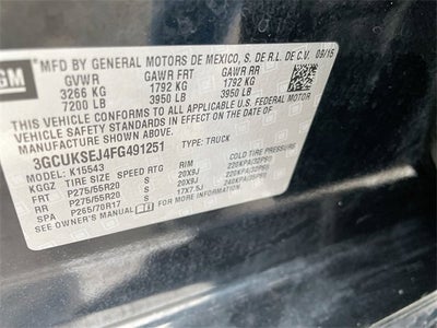 2015 Chevrolet Silverado 1500 LTZ