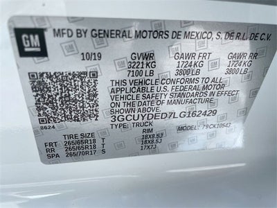 2020 Chevrolet Silverado 1500 LT