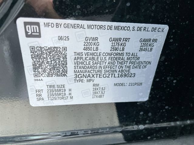 2026 Chevrolet Equinox RS