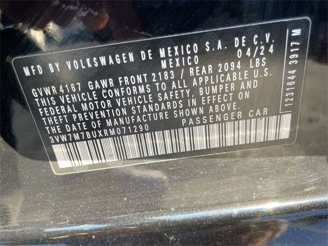 2024 Volkswagen Jetta 1.5T SE