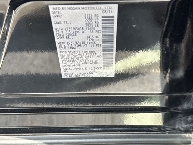 2015 INFINITI QX60 Base