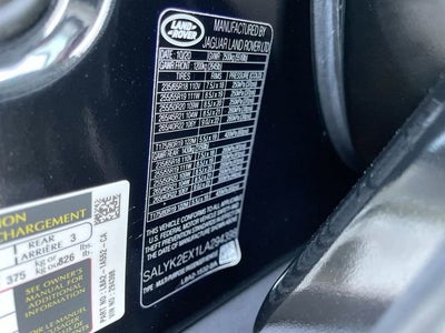 2020 Land Rover Range Rover Velar P250 R-Dynamic S