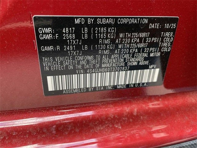 2026 Subaru CROSSTREK Base