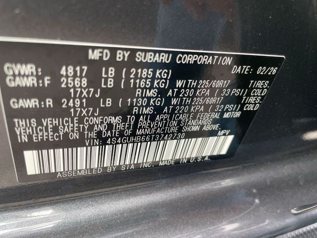 2026 Subaru CROSSTREK Base