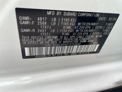 2026 Subaru CROSSTREK Premium