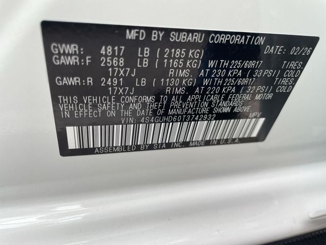 2026 Subaru CROSSTREK Premium