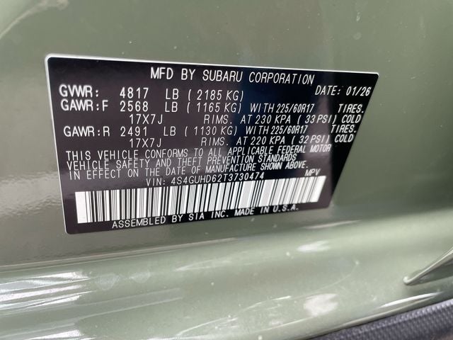 2026 Subaru CROSSTREK Premium