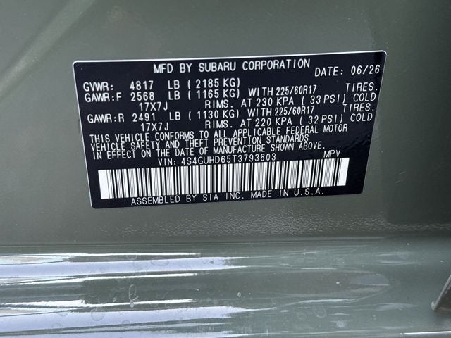 2026 Subaru CROSSTREK Premium