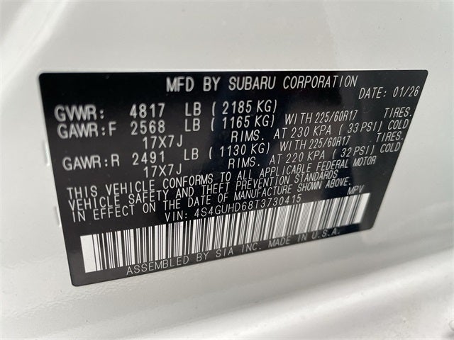 2026 Subaru CROSSTREK Premium