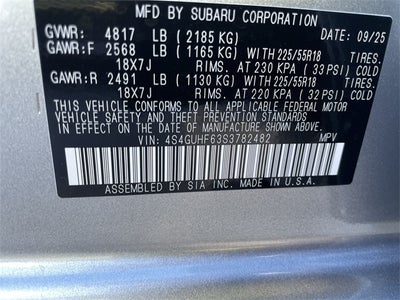 2025 Subaru CROSSTREK Sport