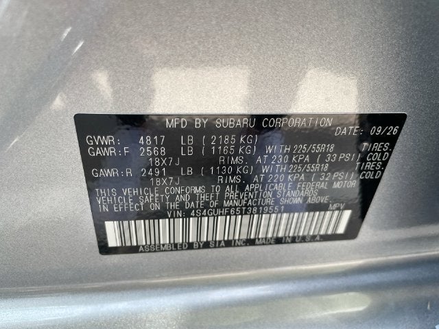 2026 Subaru CROSSTREK Sport