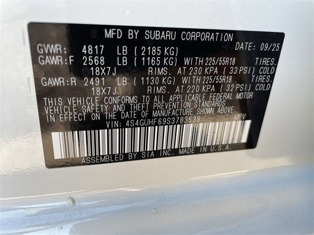 2025 Subaru CROSSTREK Sport