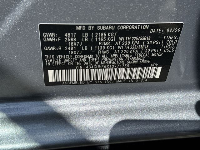 2026 Subaru CROSSTREK Sport