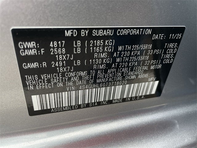 2026 Subaru CROSSTREK Limited