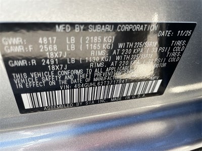 2026 Subaru CROSSTREK Limited