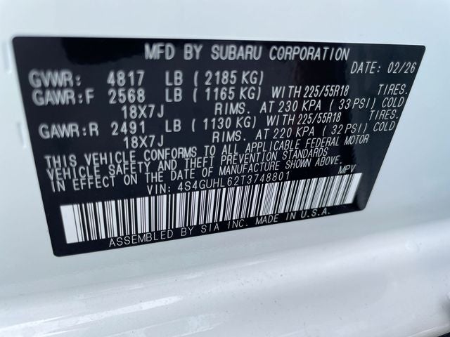 2026 Subaru CROSSTREK Limited