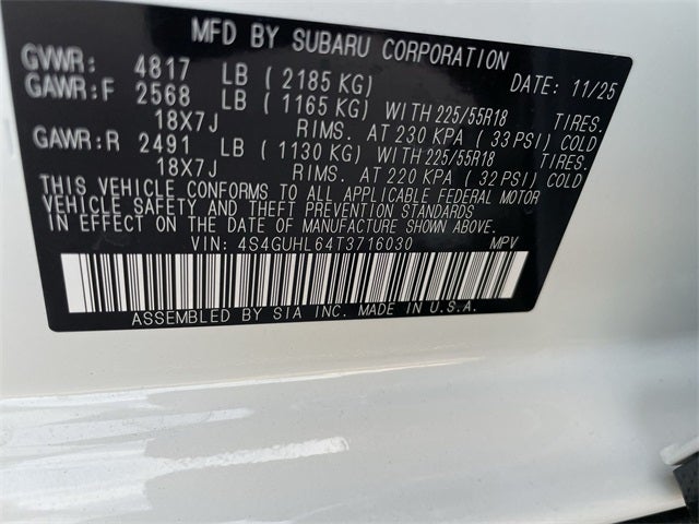 2026 Subaru CROSSTREK Limited