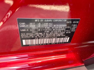 2026 Subaru CROSSTREK Limited