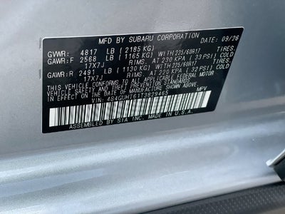 2026 Subaru CROSSTREK Wilderness