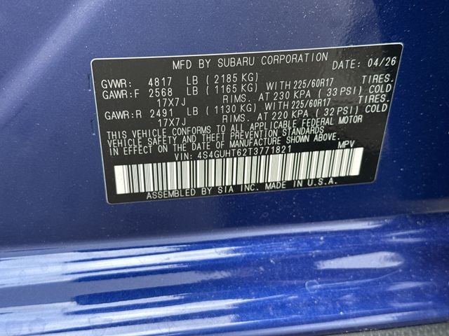 2026 Subaru CROSSTREK Wilderness