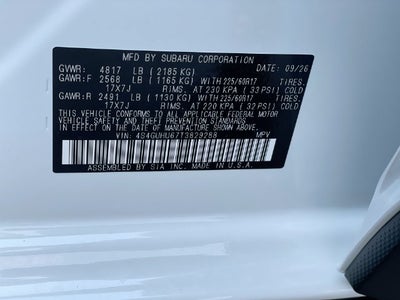 2026 Subaru CROSSTREK Wilderness