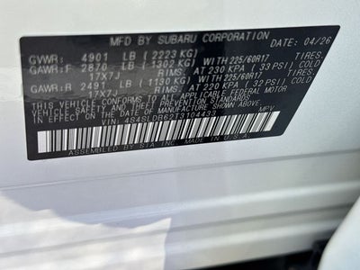 2026 Subaru FORESTER Premium