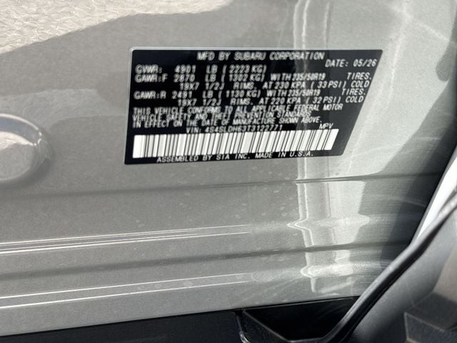 2026 Subaru FORESTER Sport Onyx Edition