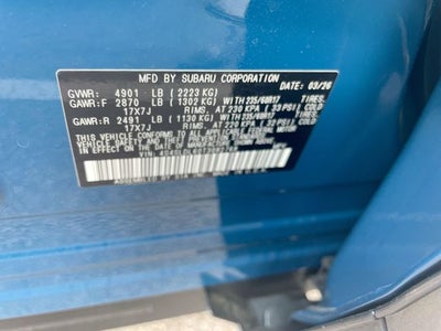 2026 Subaru FORESTER Wilderness