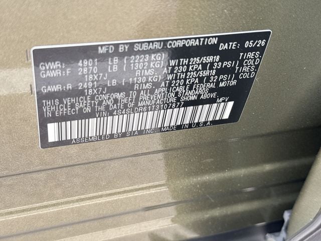2026 Subaru FORESTER Limited