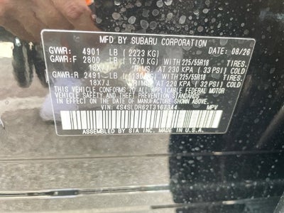 2026 Subaru FORESTER Limited