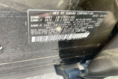 2026 Subaru FORESTER Limited