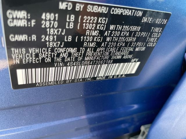 2026 Subaru FORESTER Limited