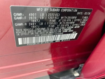 2026 Subaru FORESTER Limited