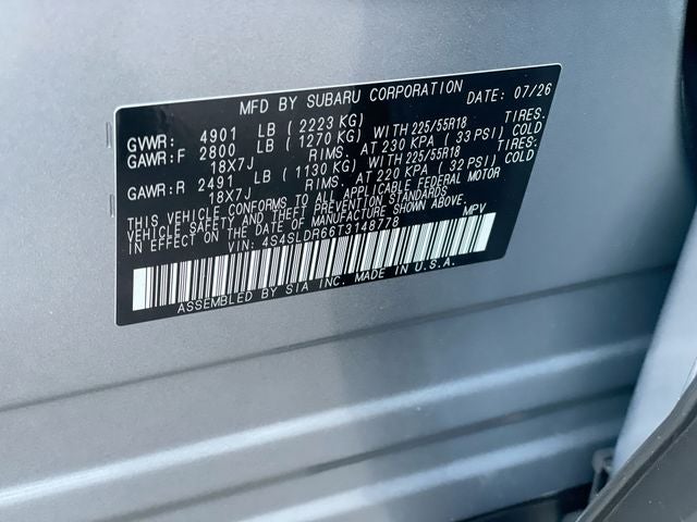 2026 Subaru FORESTER Limited