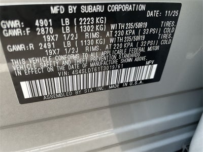 2026 Subaru FORESTER Touring