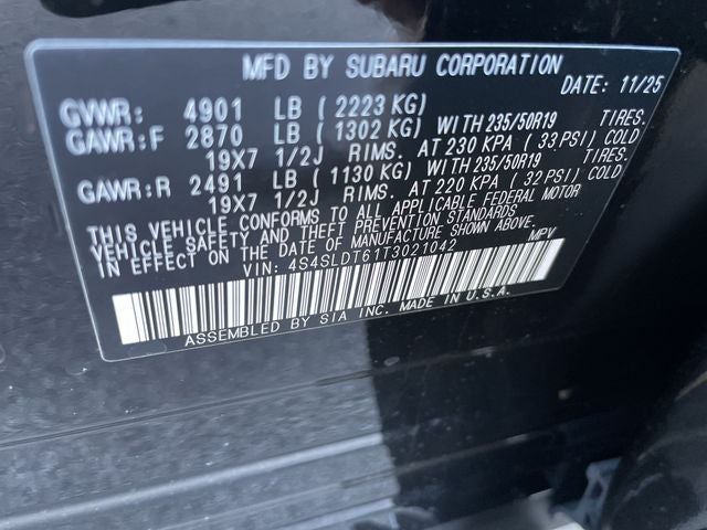 2026 Subaru FORESTER Touring