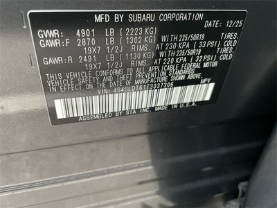 2026 Subaru FORESTER Touring