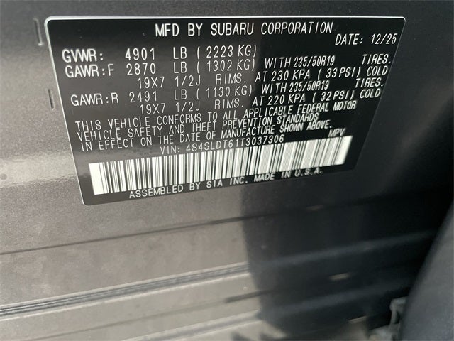 2026 Subaru FORESTER Touring