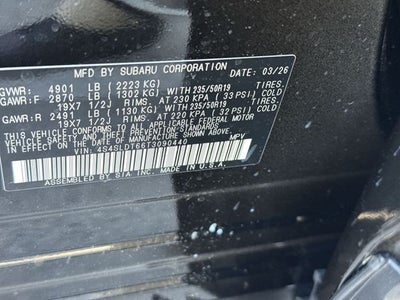 2026 Subaru FORESTER Touring