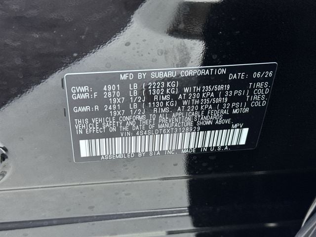 2026 Subaru FORESTER Touring