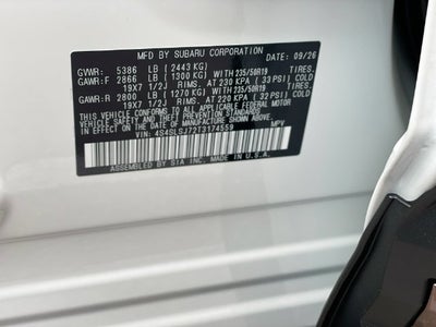 2026 Subaru FORESTER Sport Hybrid